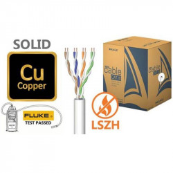 Bobina de cable rj45 lszh...