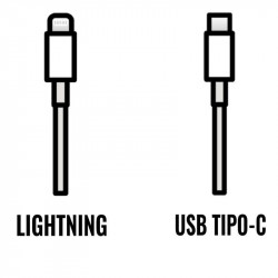 Cable de carga apple de...