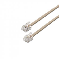 Cable de teléfono rj11 6p4c...
