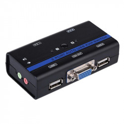 Conmutador kvm svga aisens...