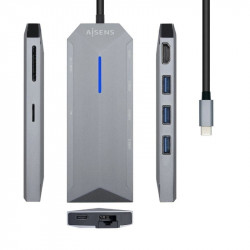 Docking usb tipo-c aisens...