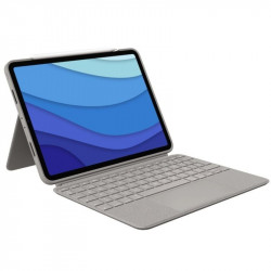 Funda con teclado logitech...
