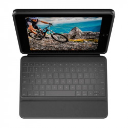 Funda con teclado logitech...