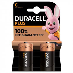 Pack de 2 pilas c duracell...