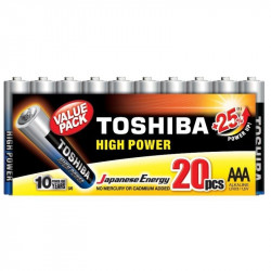 Pack de 20 pilas aaa...
