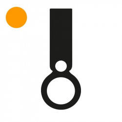 Apple airtag loop/ naranja...