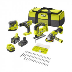 Pack taladro + amoladora +...