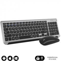 Teclado y ratón inalámbrico...