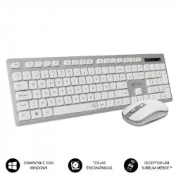 Teclado y ratón inalámbrico...
