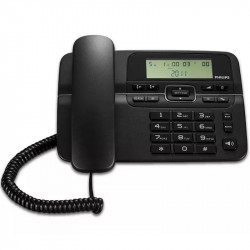 Teléfono philips m20b/ negro